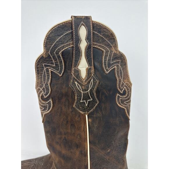 NWT J.B. Dillon Women’s Boots Size 10B Brown Cowboy Genuine Leather JBW5001 - Picture 4 of 9